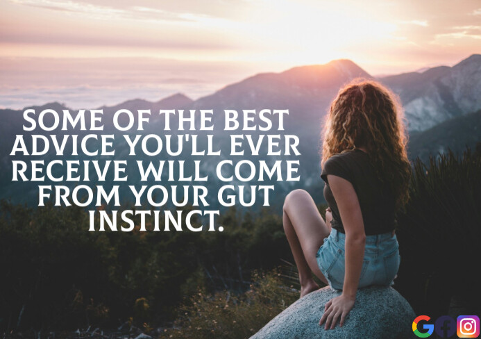 ADVICE AND INSTINCT QUOTE TEMPLATE A5