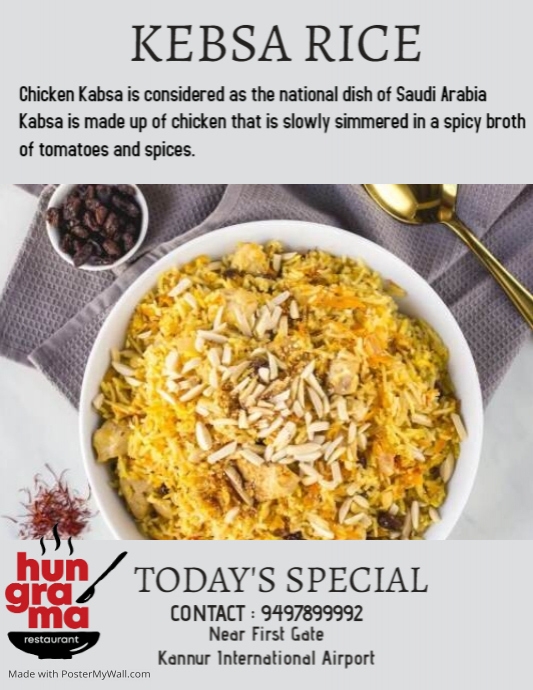 Copy of Copy of RICE TEMPLATE FLYER | PosterMyWall