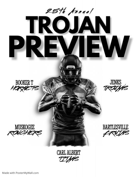 Copy of Trojan Preview Tee | PosterMyWall