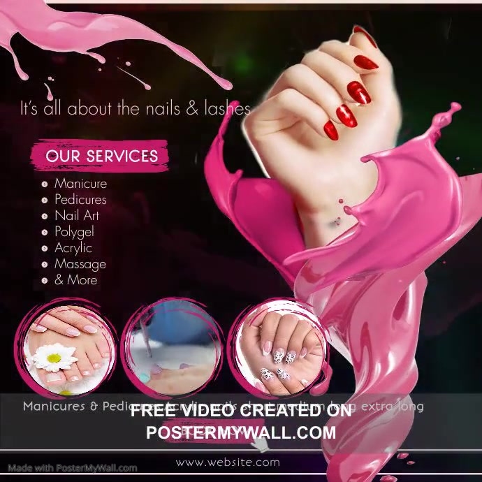 NAILS SERVICES PosterMyWall