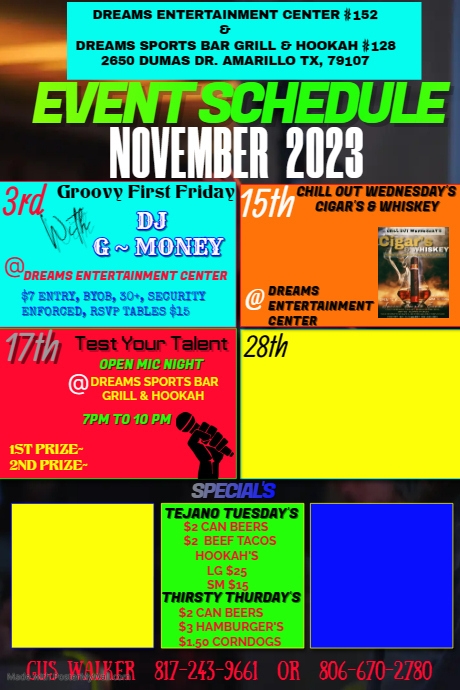 Caroly (1) Poster template