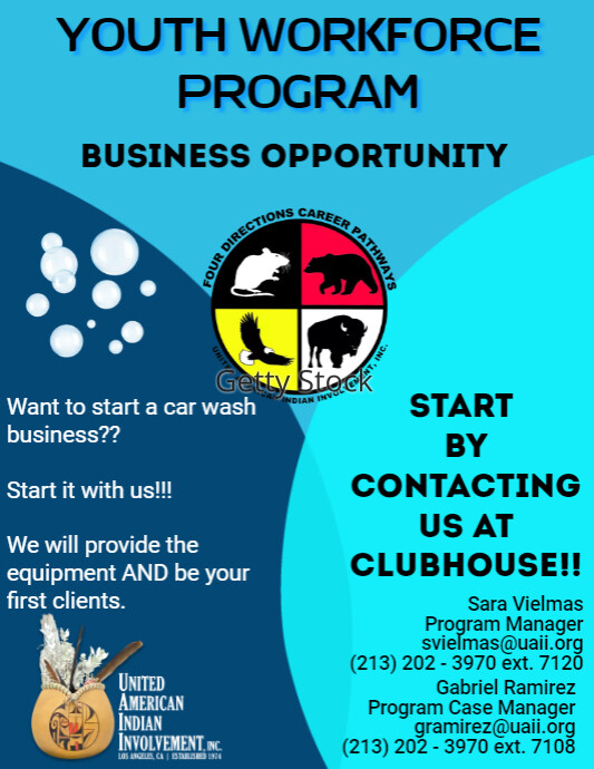 Four Directions Car Wash Business PosterMyWall