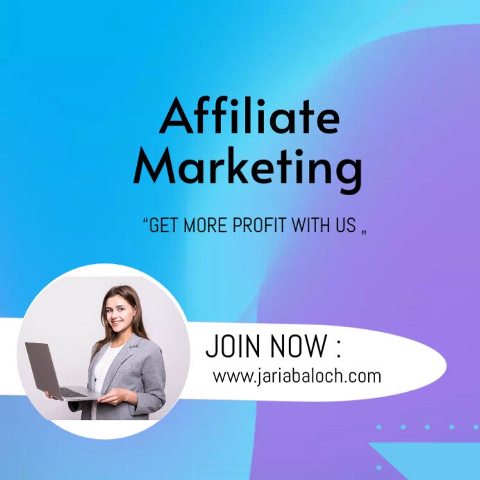 Affiliate marketing Wpis na Instagrama template