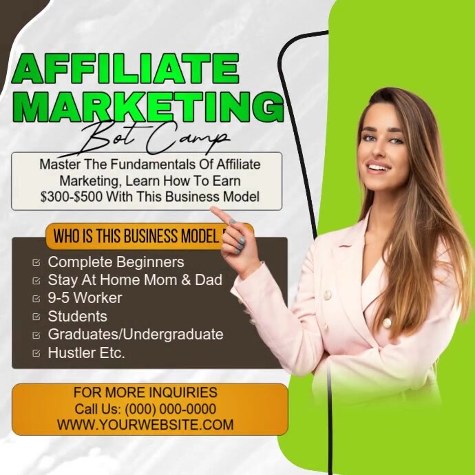 Copy of Affiliate Marketing Flyer | PosterMyWall