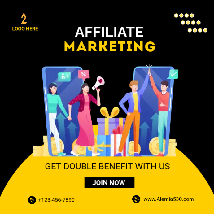 Affiliate Marketing template PosterMyWall Affiliate Marketing template PosterMyWall