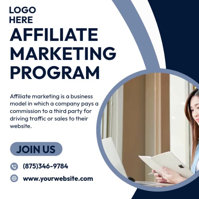 Affiliate Program Instagram Post template