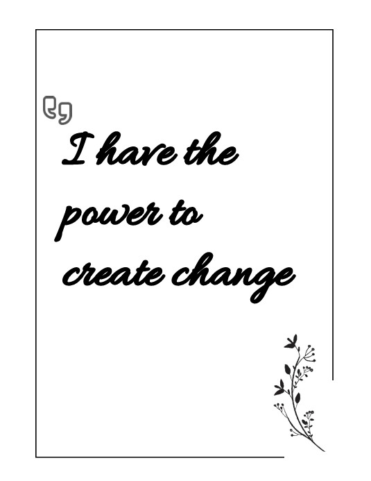 Affirmation Quote Card Template PosterMyWall