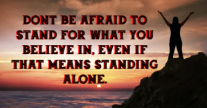 AFRAID AND ALONE QUOTE TEMPLATE Annuncio Facebook