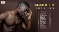 African American Singer Youtube Complete Musi Presentation (16:9) template
