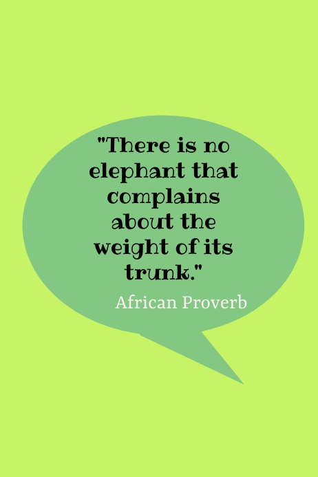 African Proverb Template | PosterMyWall