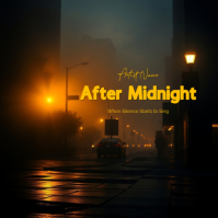 After Midnight – Jazz Soul Album Cover Template