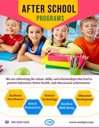 After school program poster Template | PosterMyWall