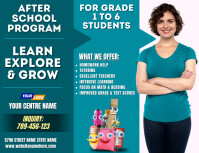 After School Program Ad Template | PosterMyWall