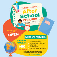 After School Program Ad Template | PosterMyWall