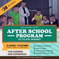 After School Program Advertisement Instagram Template | PosterMyWall