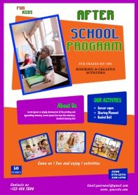 After School Program Ad Template | PosterMyWall