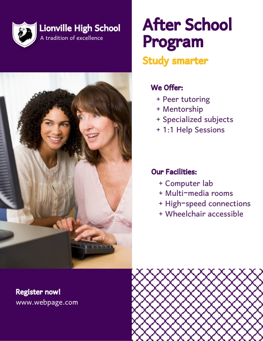 Copy of After School Program | PosterMyWall