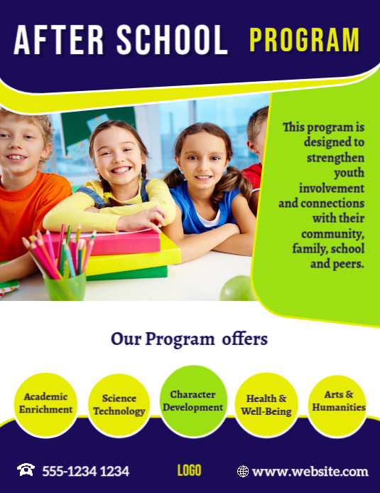 After school program flyer Template | PosterMyWall