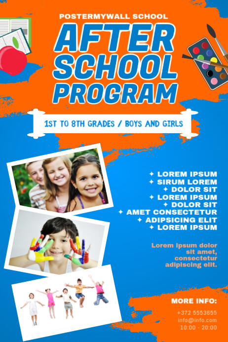 After School Program Flyer Template | PosterMyWall