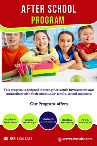 After school program template | PosterMyWall