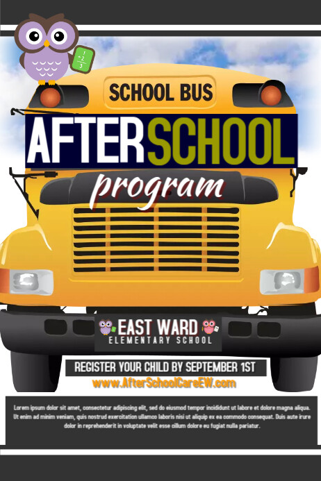 After school program Template | PosterMyWall