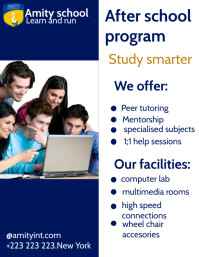 After School Program Ad Template | PosterMyWall