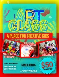 After School Program Poster Templates Flyer (US Letter)
