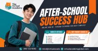 After School Tutor delt Facebook-billede template