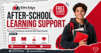 After-School Tutorial auf Facebook geteiltes Bild template
