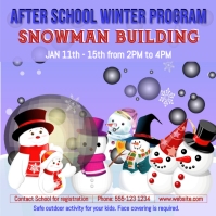 After school winter program Template | PosterMyWall