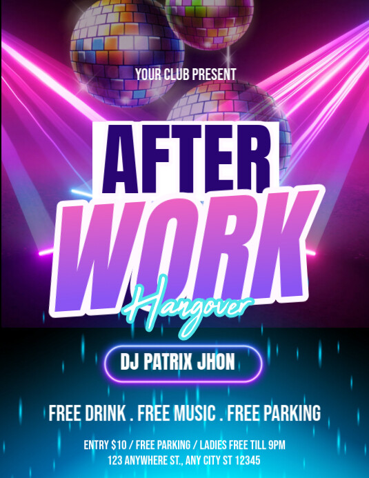 after work Template | PosterMyWall