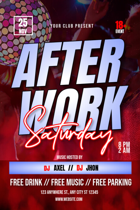 after work Template | PosterMyWall