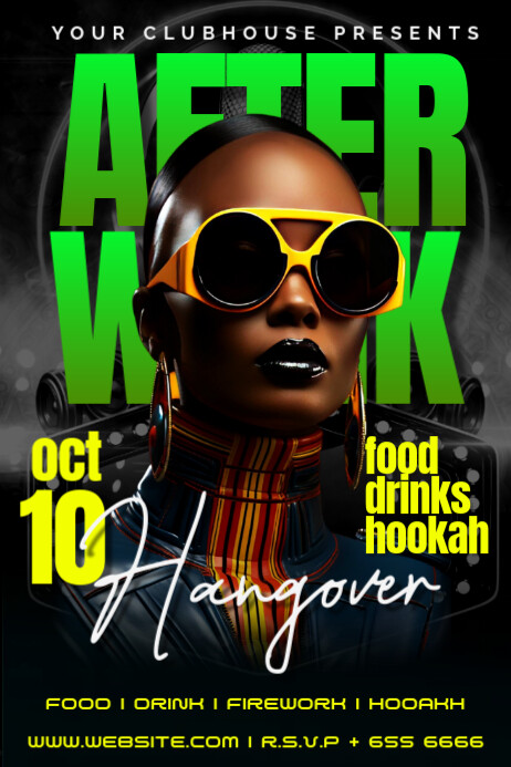 AFTER WORK NIGHT Template | PosterMyWall