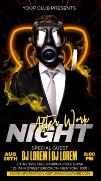 After Work Party Instagram Story template