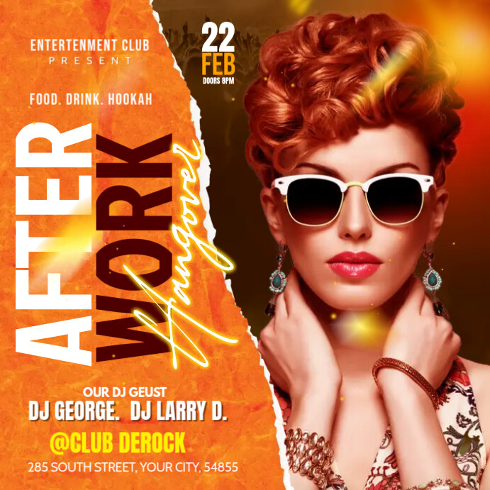after work party Template | PosterMyWall