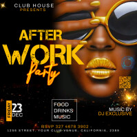 After work night party flyer Template | PosterMyWall