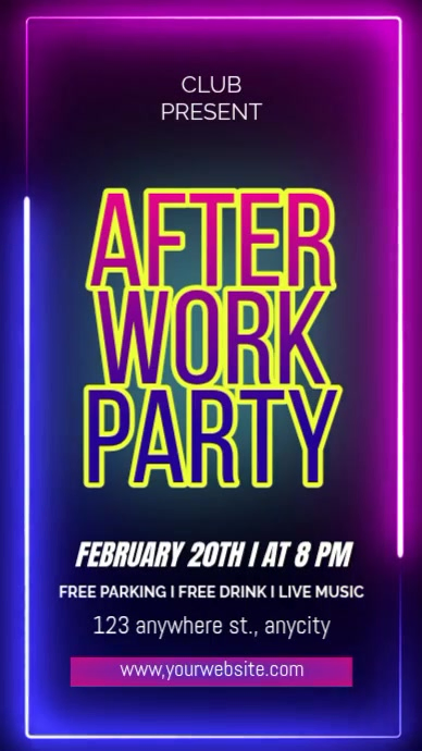 After work party Template | PosterMyWall