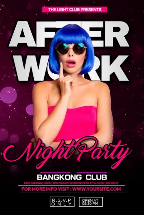 After Work Party Template | PosterMyWall