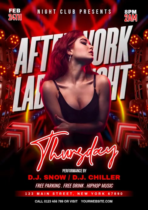 after work party Template | PosterMyWall