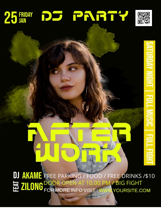 After Work Party Template PosterMyWall