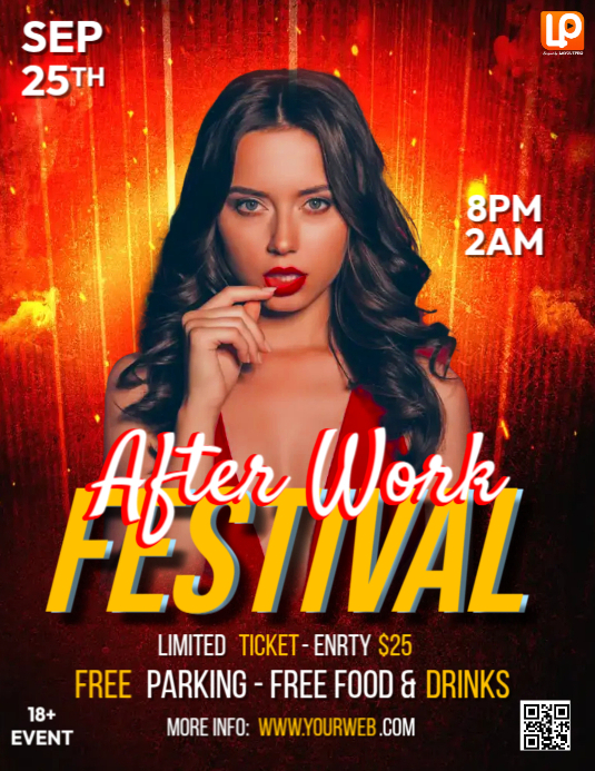 After Work Party Flyer Template | PosterMyWall