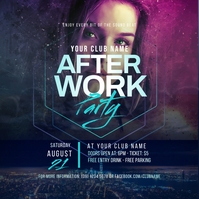 After Work Party poster template | PosterMyWall