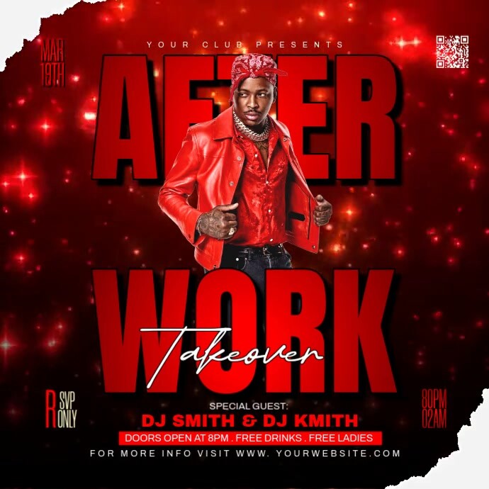 Copy of After work takeover | PosterMyWall