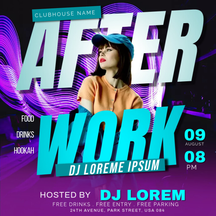 after work.a Template | PosterMyWall