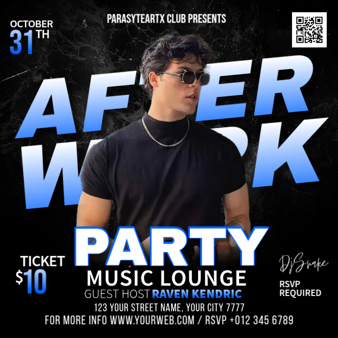 Afterwork Party Template | PosterMyWall