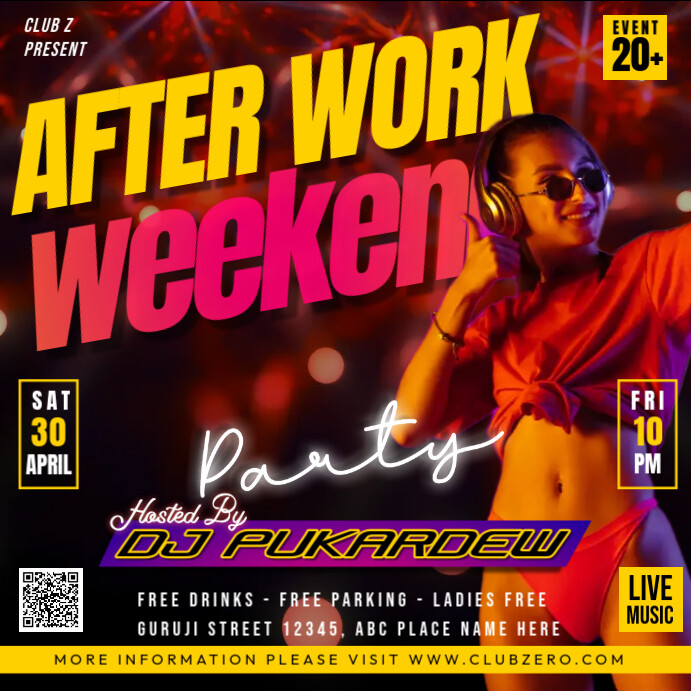 Copy of Afterwork weekend | PosterMyWall