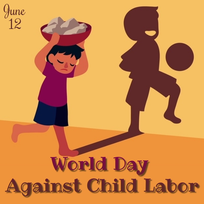 Sjabloon Tegen Kinderarbeid Postermywall Sjabloon Tegen Kinderarbeid Postermywall