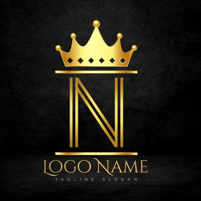 Agency Gold Logo template
