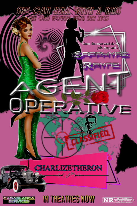 Agent Operative Template | PosterMyWall