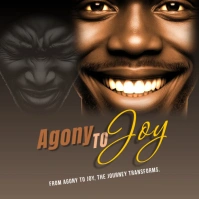 Agony to joy Publicación de Instagram template